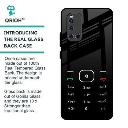 Classic Keypad Pattern Glass Case for Vivo V19