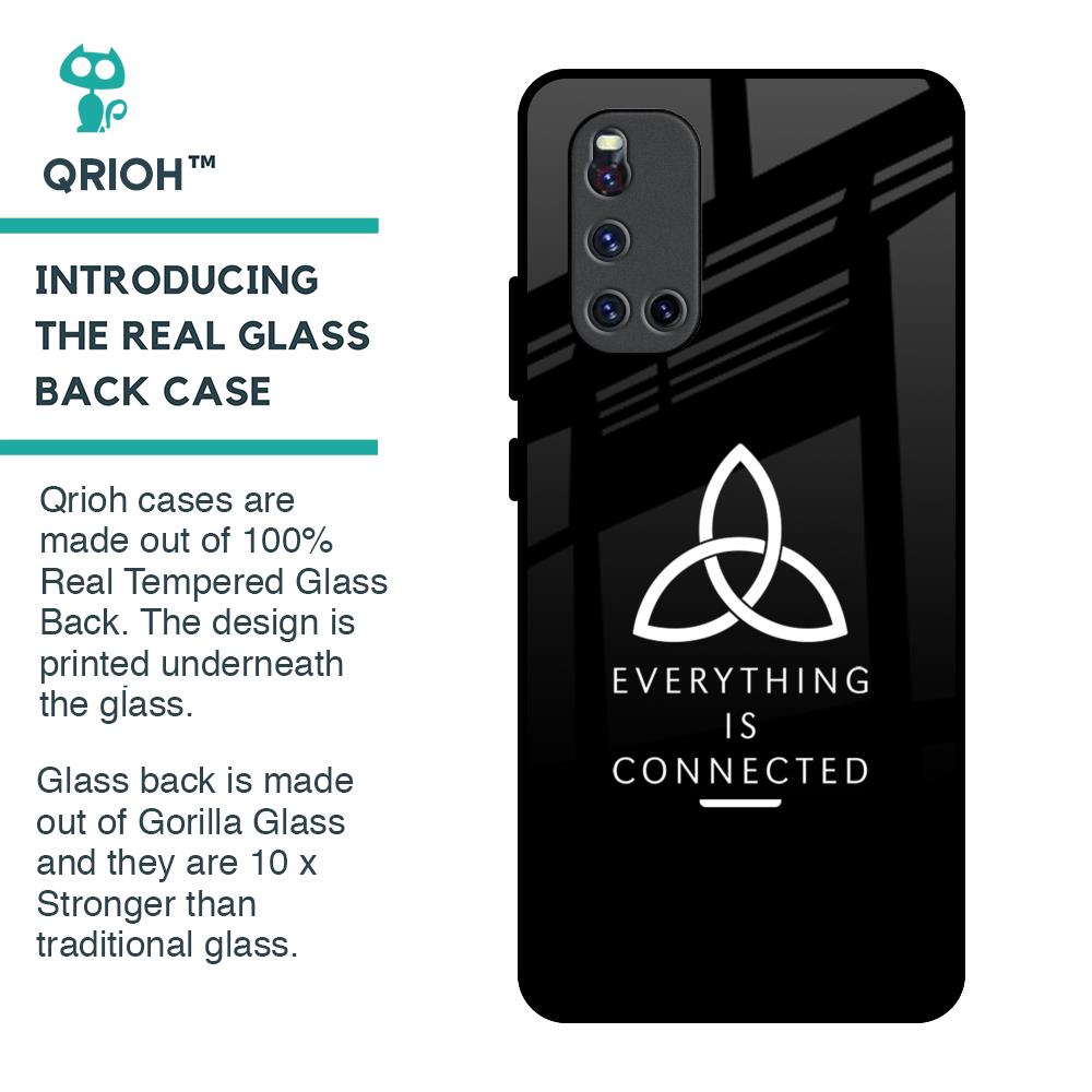 Everything Is Connected Glass Case for Vivo V19