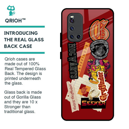 Gryffindor Glass Case for Vivo V19
