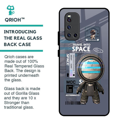 Space Travel Glass Case for Vivo V19