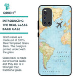 Travel Map Glass Case for Vivo V19