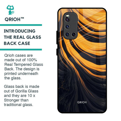 Sunshine Beam Glass Case for Vivo V19