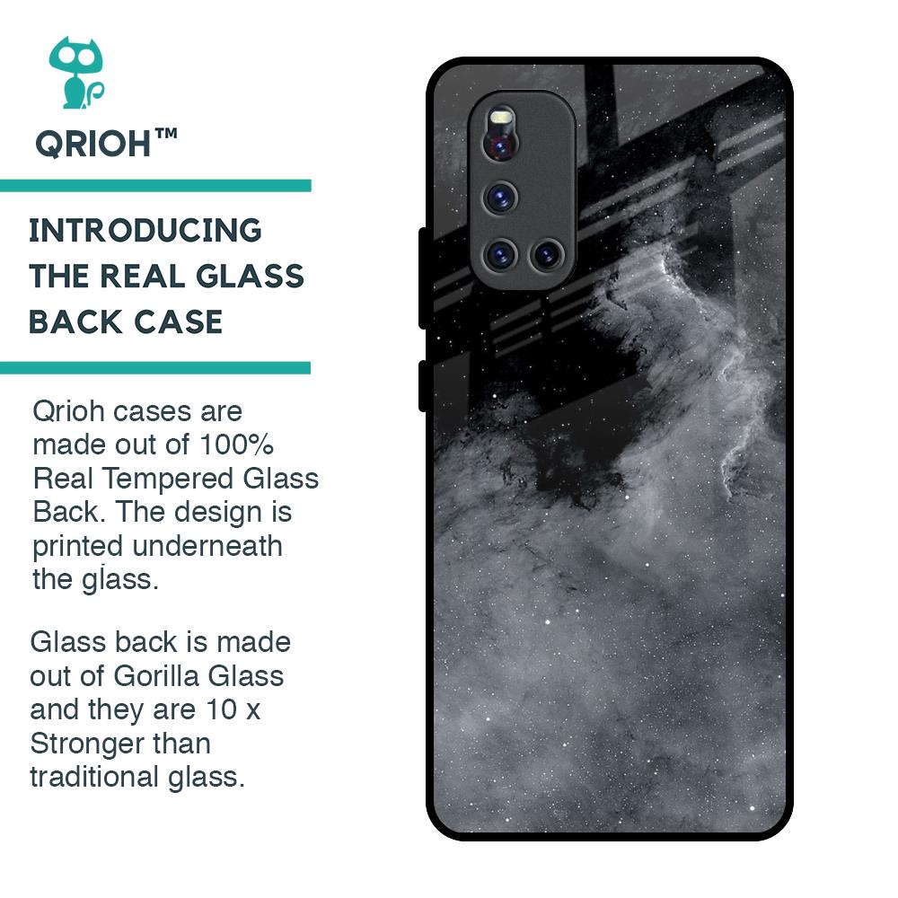 Fossil Gradient Glass Case For Vivo V19