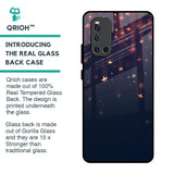 Falling Stars Glass Case For Vivo V19
