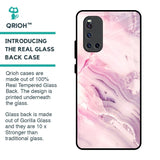 Diamond Pink Gradient Glass Case For Vivo V19