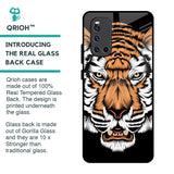 Angry Tiger Glass Case For Vivo V19