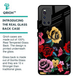 Floral Decorative Glass Case For Vivo V19