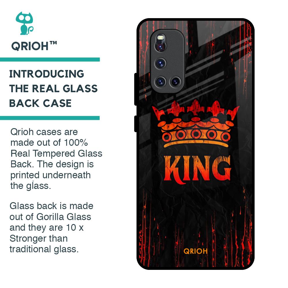 Royal King Glass Case for Vivo V19