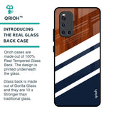 Bold Stripes Glass Case for Vivo V19