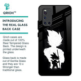 Monochrome Goku Glass Case for Vivo V19