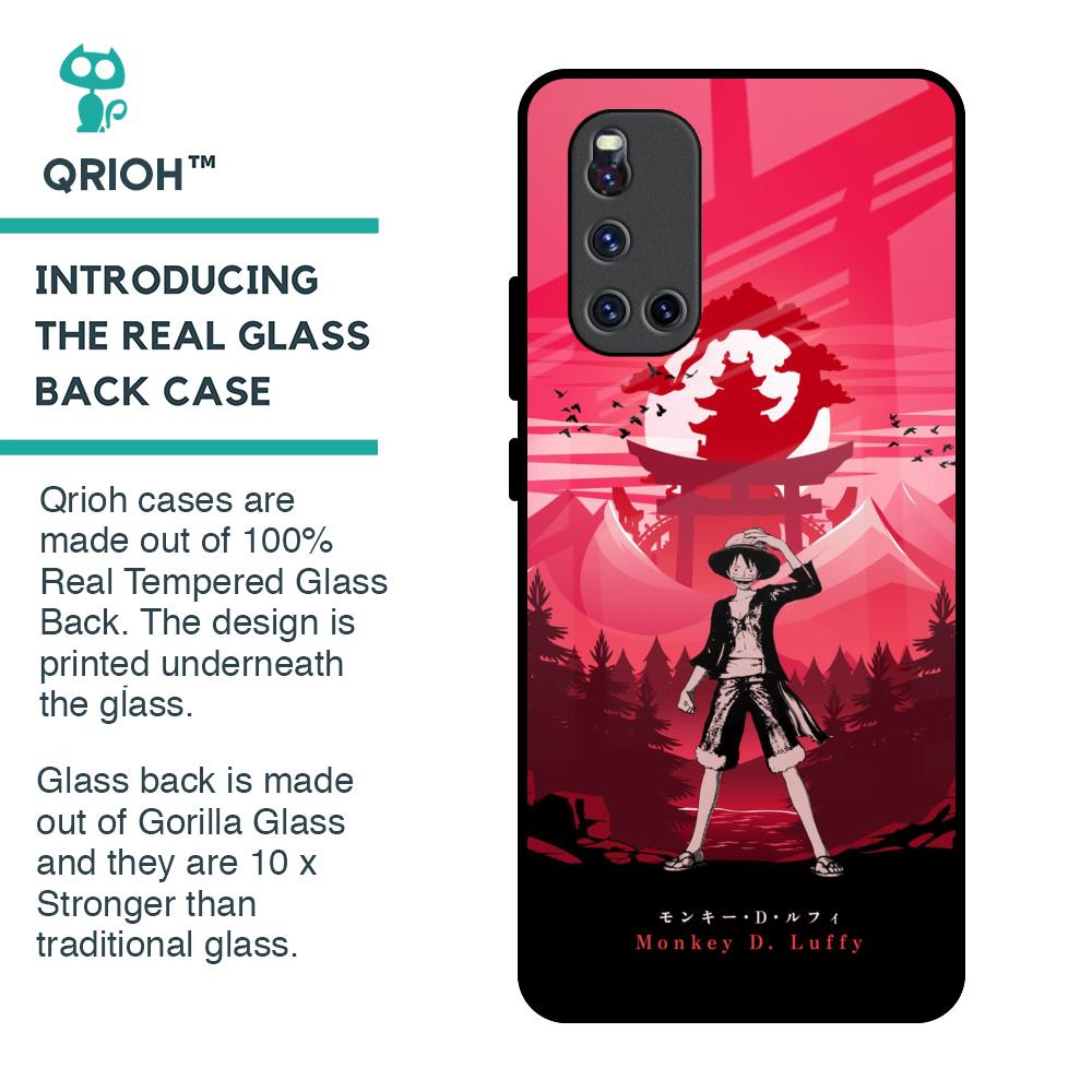 Lost In Forest Glass Case for Vivo V19