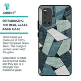 Abstact Tiles Glass Case for Vivo V19