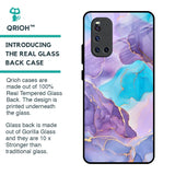 Alcohol ink Marble Glass Case for Vivo V19