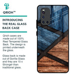 Wooden Tiles Glass Case for Vivo V19