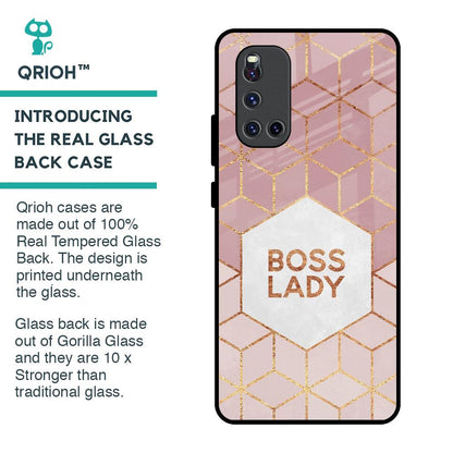 Boss Lady Glass Case for Vivo V19