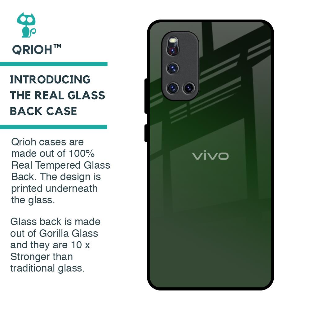 Deep Forest Glass Case for Vivo V19