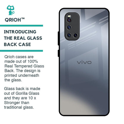 Space Grey Gradient Glass Case for Vivo V19
