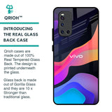 Colorful Fluid Glass Case for Vivo V19