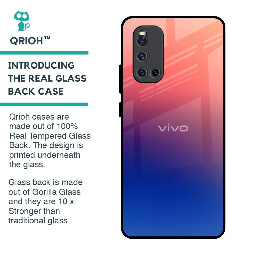 Dual Magical Tone Glass Case for Vivo V19