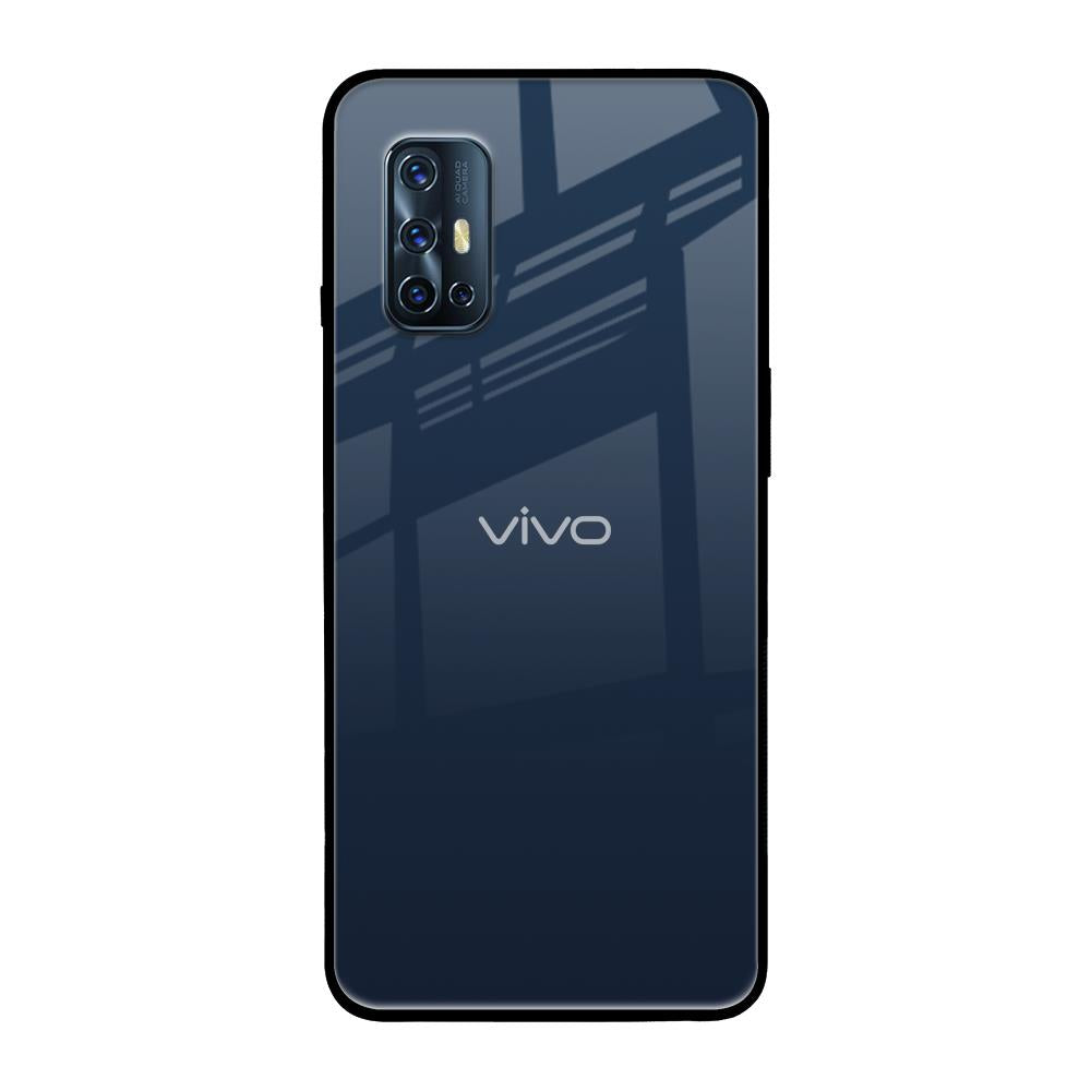 Overshadow Blue Vivo V19 Glass Cases & Covers Online