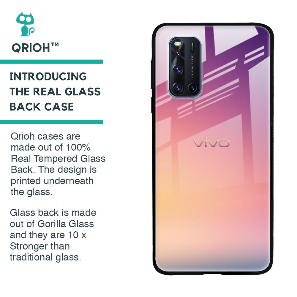 Lavender Purple Glass case for Vivo V19