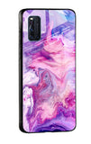 Cosmic Galaxy Glass Case for Vivo V20