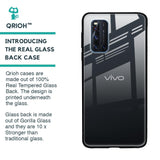 Stone Grey Glass Case For Vivo V19