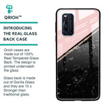 Marble Texture Pink Glass Case For Vivo V19