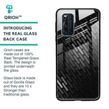 Dark Abstract Pattern Glass Case For Vivo V19