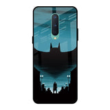 Cyan Bat OnePlus 8 Glass Back Cover Online