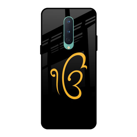 Luxury Fashion Initial OnePlus 8 Glass Back Cover Online