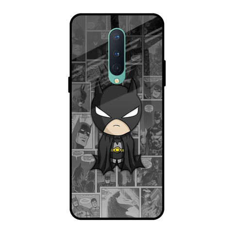 Cartoon Art OnePlus 8 Glass Back Cover Online