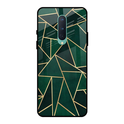 Abstract Green OnePlus 8 Glass Back Cover Online