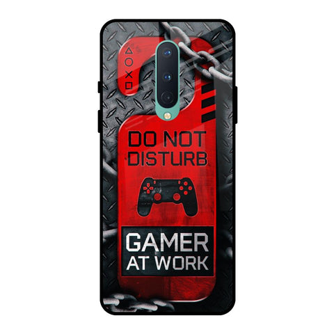 Do No Disturb OnePlus 8 Glass Back Cover Online