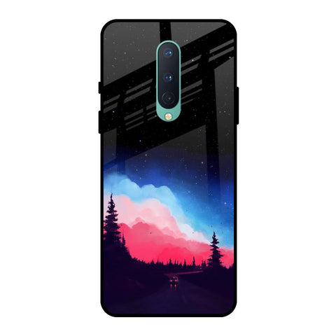 Drive In Dark OnePlus 8 Glass Back Cover Online