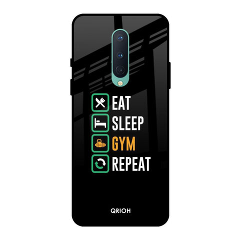 Daily Routine OnePlus 8 Glass Back Cover Online
