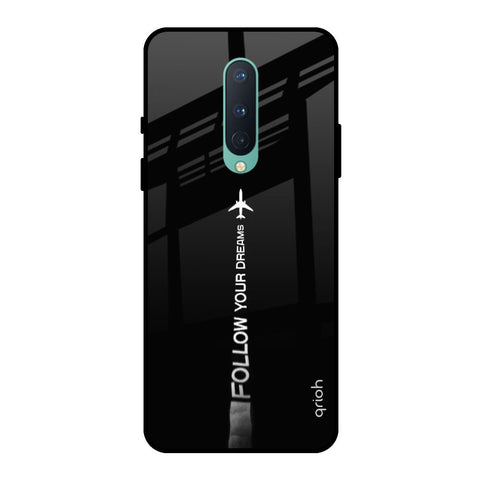 Follow Your Dreams OnePlus 8 Glass Back Cover Online