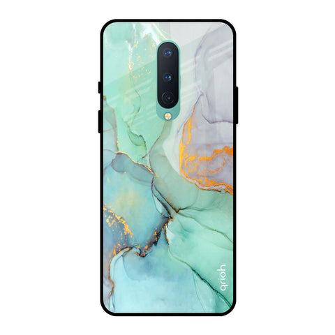 Green Marble OnePlus 8 Glass Back Cover Online