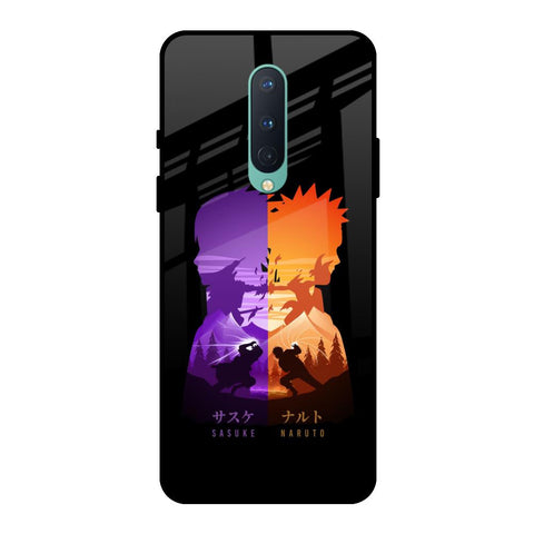 Minimalist Anime OnePlus 8 Glass Back Cover Online