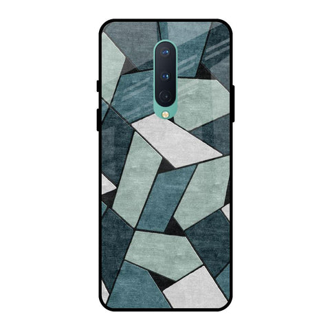 Abstact Tiles OnePlus 8 Glass Back Cover Online