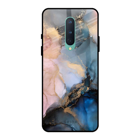 Marble Ink Abstract OnePlus 8 Glass Back Cover Online