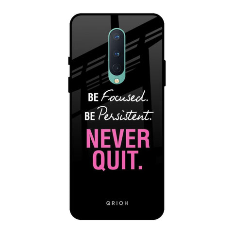 Be Focused OnePlus 8 Glass Back Cover Online