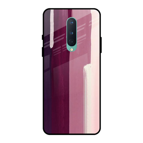 Brush Stroke Art OnePlus 8 Glass Back Cover Online