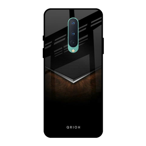 Dark Walnut OnePlus 8 Glass Back Cover Online