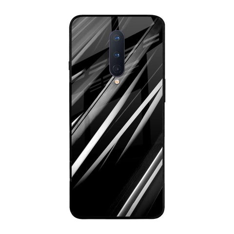 Black & Grey Gradient OnePlus 8 Glass Cases & Covers Online