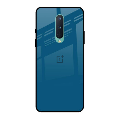 Cobalt Blue OnePlus 8 Glass Back Cover Online