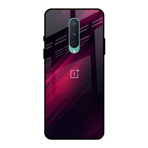 Razor Black OnePlus 8 Glass Back Cover Online