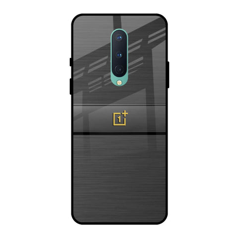 Grey Metallic Glass OnePlus 8 Glass Back Cover Online