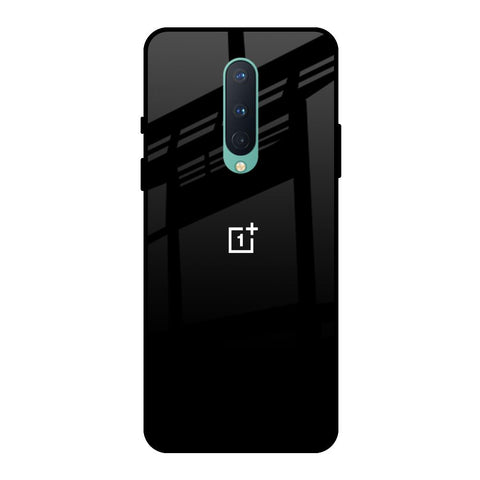 Jet Black OnePlus 8 Glass Back Cover Online
