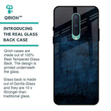 Dark Blue Grunge Glass Case for OnePlus 8